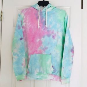 Pastel Tie Dye Hoodie